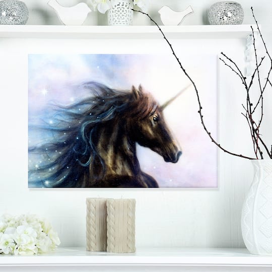 Designart - Black Unicorn